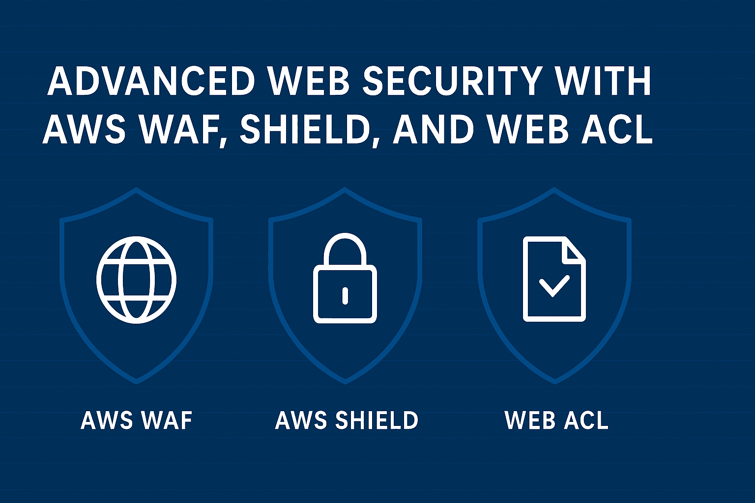 AWS Web Security: WAF, Shield & ACL